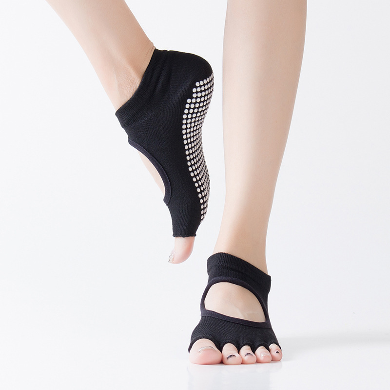 Calcetines de Yoga con Separación de Dedos | Antideslizantes para Pilates y Fitness | Unisex - Imagen 3