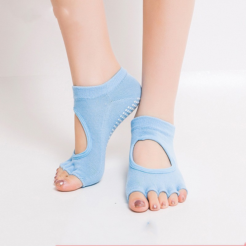 Calcetines de Yoga con Separación de Dedos | Antideslizantes para Pilates y Fitness | Unisex - Imagen 5