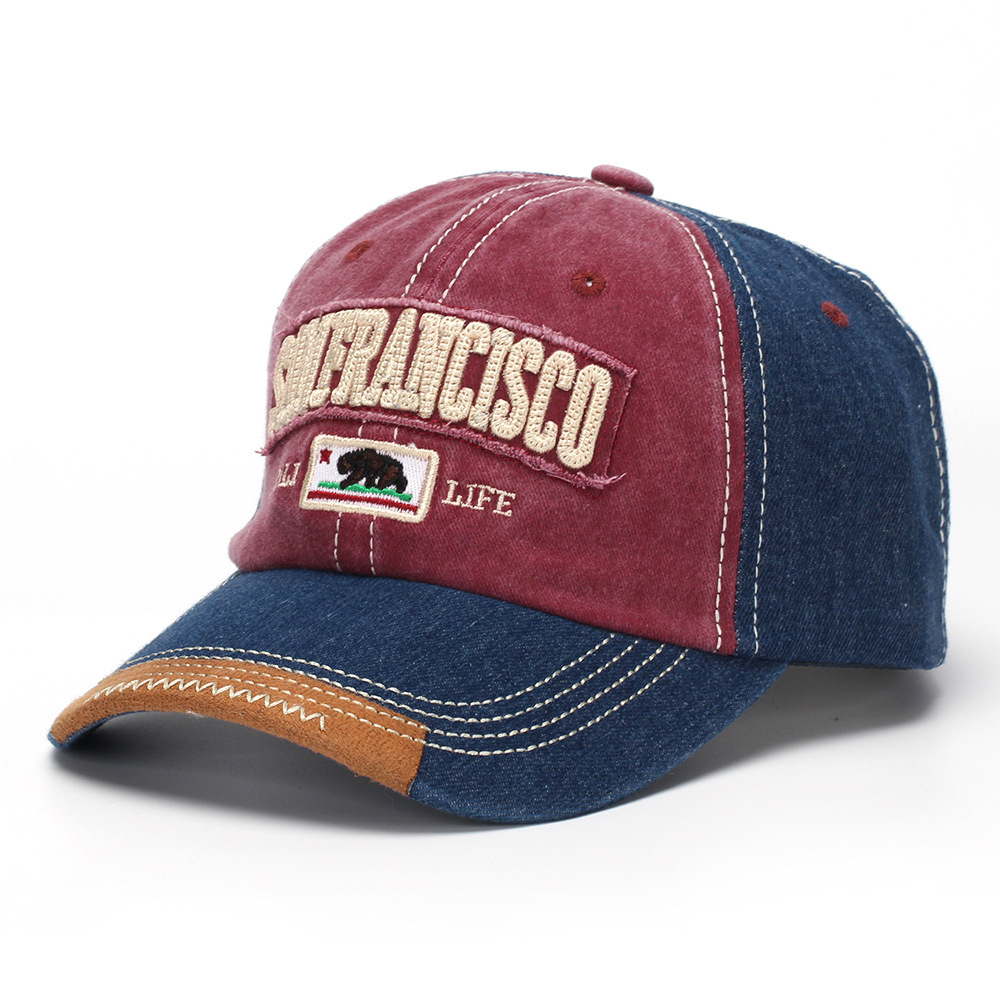 Gorra de Béisbol Retro con Letras Bordadas | Unisex Efecto Desgastado | Protección Solar Verano - Imagen 3