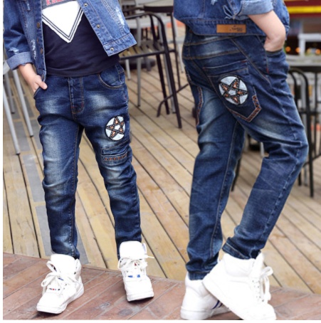 Pantalón Vaquero Recto para Niño | Azul Oscuro | Tallas 110-150 cm | Ropa Casual para Diario y Colegio | TiendasFR - Imagen 7