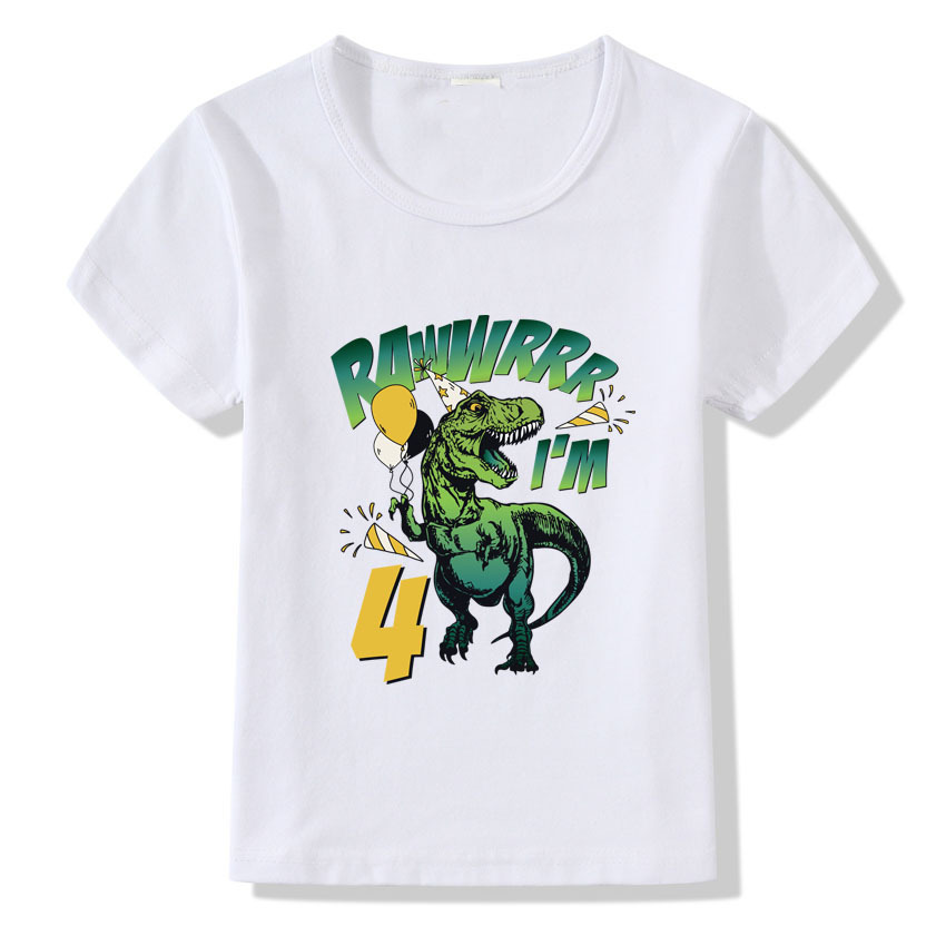 Camiseta de Cumpleaños con Números 1-9 | Niño y Adulto | Tallas S-3XL | Ropa Especial para Celebrar | TiendasFR - Imagen 9