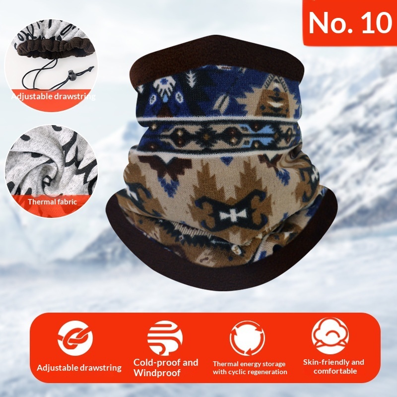 Cuello Térmico Multifuncional Outdoor | Cortavientos y Ajustable para Hombre | Invierno - Imagen 5