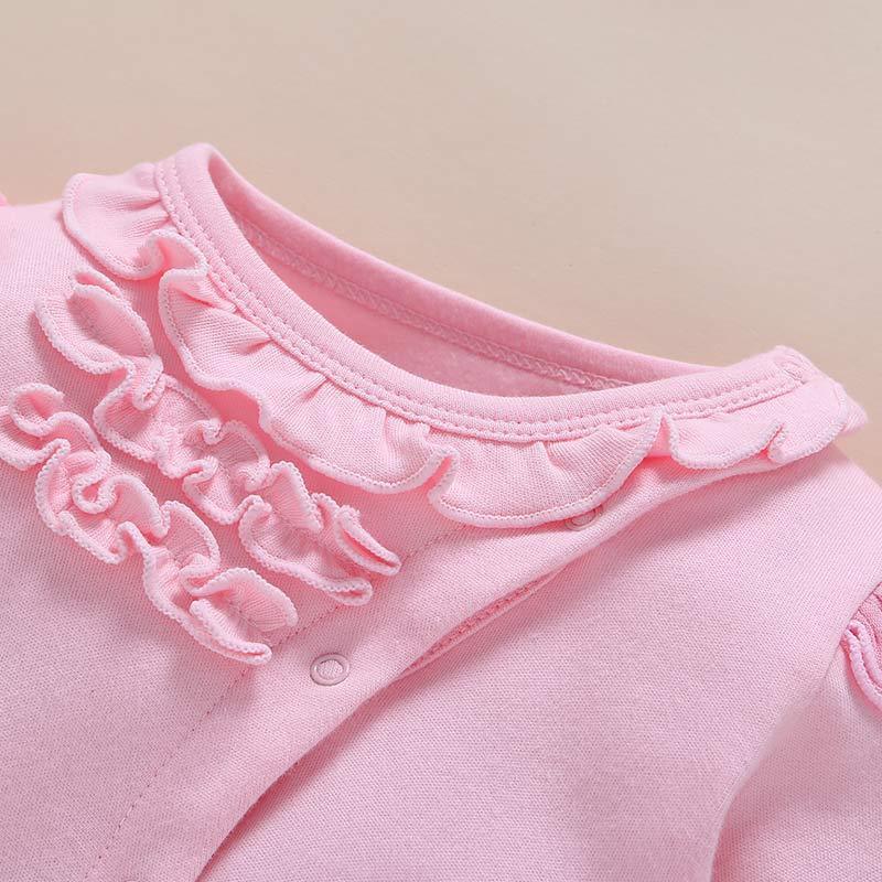 Mono de Bebé Recién Nacido | Rosa | Tallas 3M-12M | Conjunto Suave y Cómodo para Niña | TiendasFR - Imagen 6