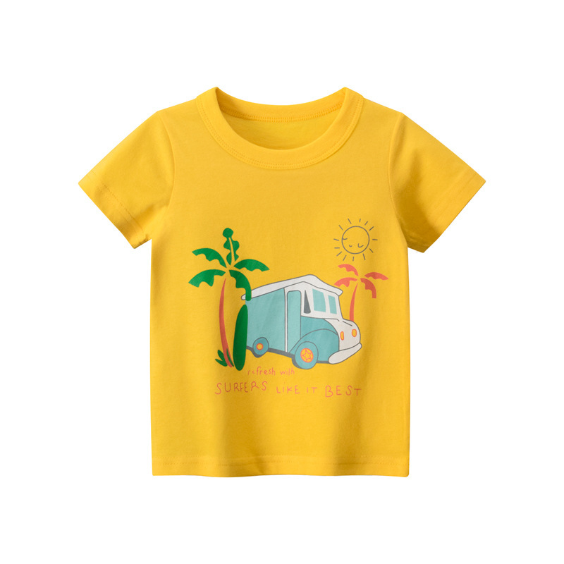 Camiseta de Manga Corta para Niño | Verde Menta | Tallas 90-140 cm | Ropa Fresca y Moderna para Verano | TiendasFR - Imagen 5