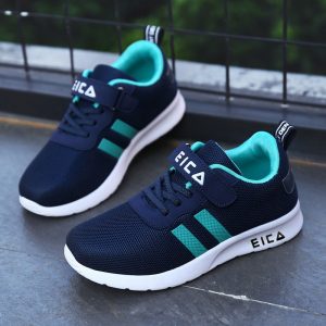 Zapatillas Deportivas de Malla para Niño y Niña | Negras | Tallas 26-42 | Ligeras y Transpirables para Correr | TiendasFR