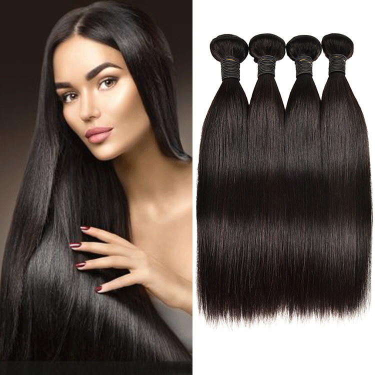 Tejido de Cabello Natural Liso Europeo | Extensiones de Pelo Humano | Múltiples Largos 8-30 Pulgadas | TiendasFR