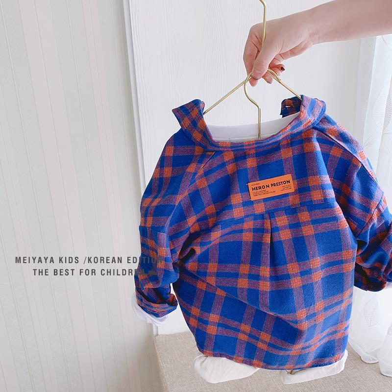 Camisa de Cuadros para Niño | Azul | Tallas 90-140 cm | Ropa Casual para Diario y Colegio | TiendasFR - Imagen 2