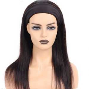 Peluca de Cabello Humano con Banda | Headband Wig | Fácil de Poner | Cómoda y Versátil | TiendasFR