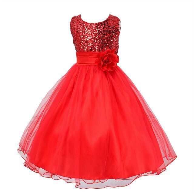 Vestido de Lentejuelas para Bebé Niña | Negro | Tallas S-130 cm | Elegante para Bodas y Comuniones | TiendasFR - Imagen 4