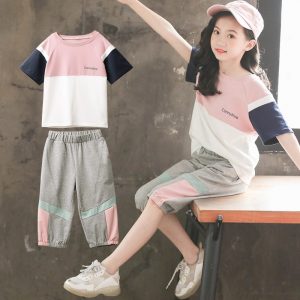 Conjunto de Verano para Niña | Tallas 110-170 cm | Ropa Fresca y Moderna | Estilo Casual | TiendasFR