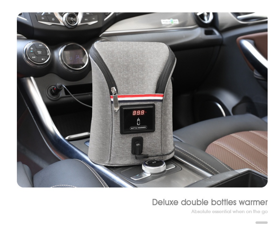Calentador Portátil USB para Leche Materna y Biberón | Gris | Ideal para Viajes y Coche | Maternidad | TiendasFR - Imagen 7