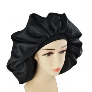Gorro de Salón de Belleza | Ajuste Elástico | Reutilizable | Tratamientos Capilares | Color Negro | TiendasFR
