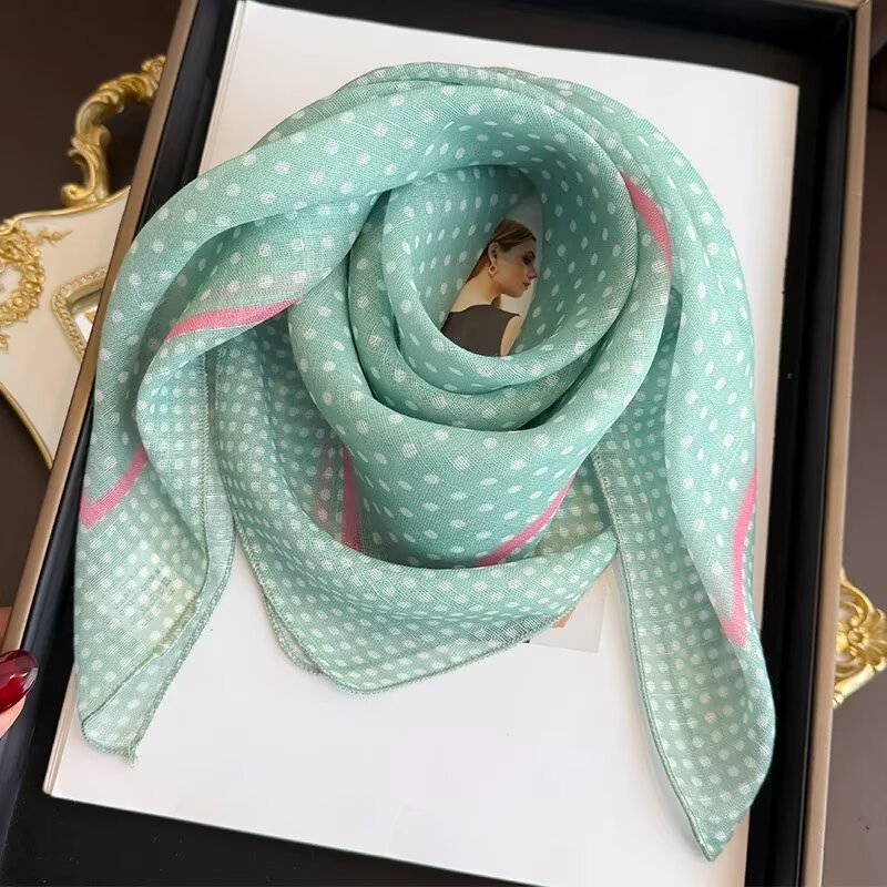 Pañuelo Cuadrado Vintage Artístico para Mujer | Diadema y Accesorio de Pelo | Estilo Bohemio - Imagen 3