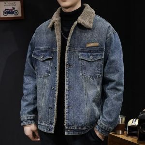Abrigo de Pana con Relleno de Algodón para Hombre | Cálido y Elegante para Otoño e Invierno