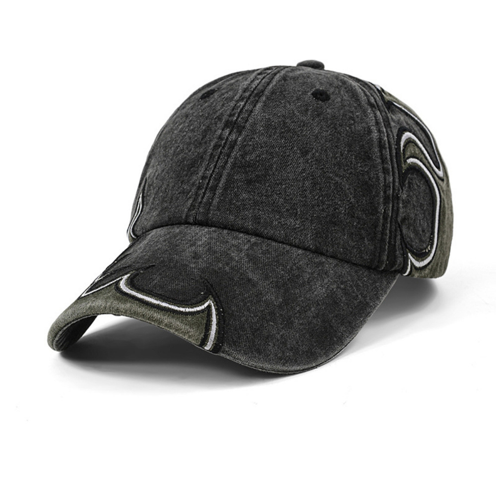 Gorra de Béisbol Estilo Urbano para Hombre | Todo Negra y Moderna para Salidasv