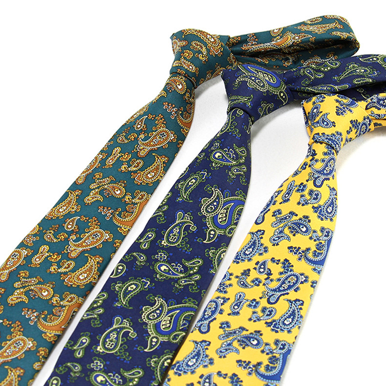 Corbata Floral Estilo Coreano Retro | Informal y Moderna para Hombre | Regalo Original - Imagen 2