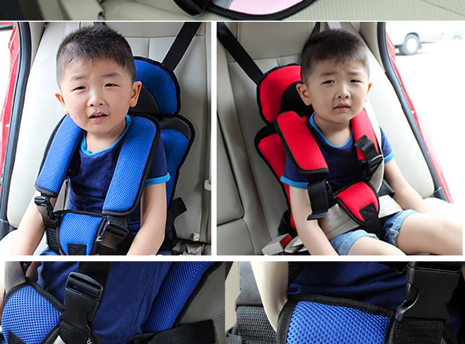 Asiento de Seguridad Portátil para Bebé | Marrón | Silla Elevadora para Comer y Viajar | Antideslizante y Segura | TiendasFR - Imagen 4
