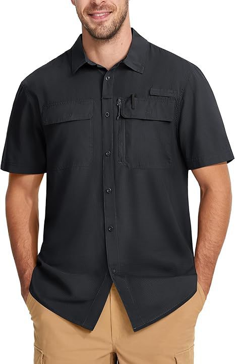 Camisa Ligera de Secado Rápido para Exteriores | Transpirable y Versátil para Hombre - Imagen 4