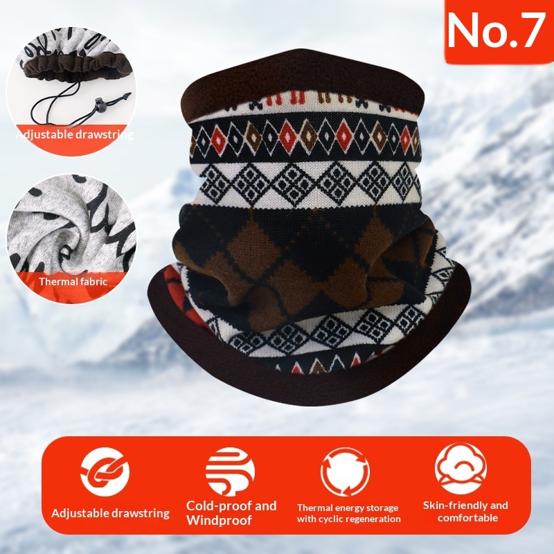Cuello Térmico Multifuncional Outdoor | Cortavientos y Ajustable para Hombre | Invierno - Imagen 8