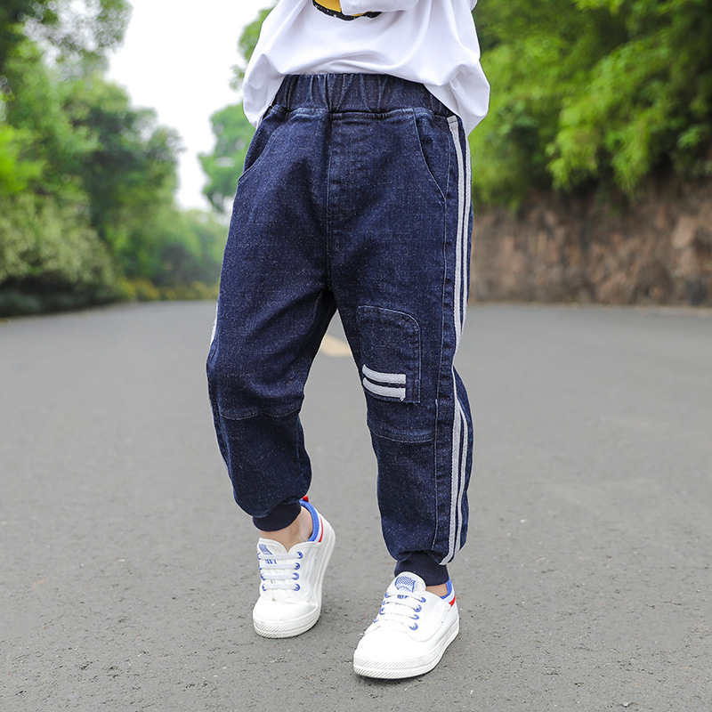 Pantalón Vaquero Recto para Niño | Azul Oscuro | Tallas 110-150 cm | Ropa Casual para Diario y Colegio | TiendasFR - Imagen 9