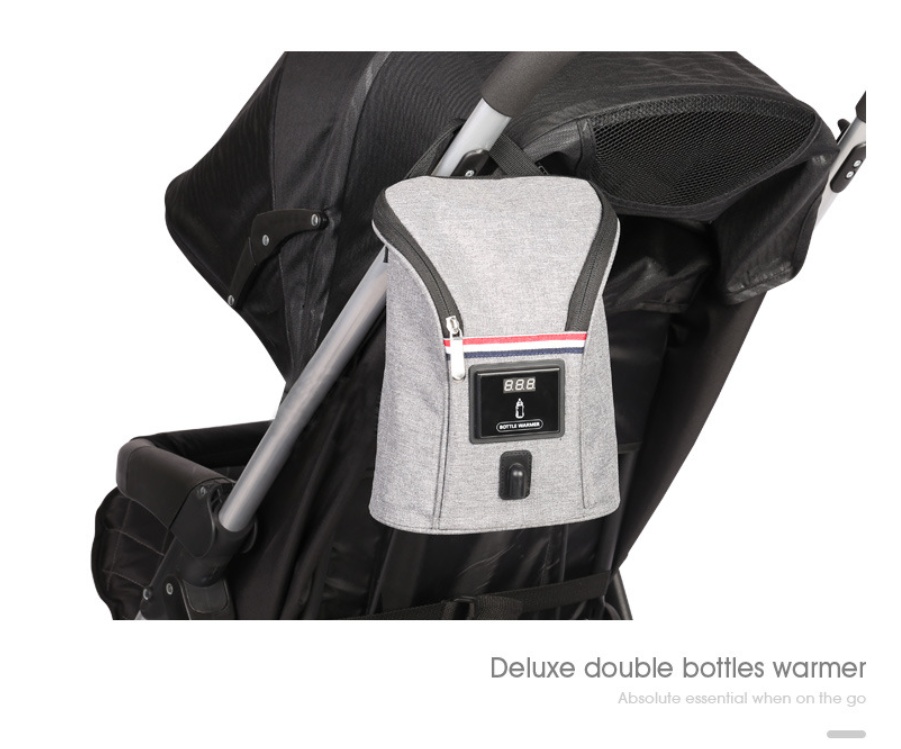 Calentador Portátil USB para Leche Materna y Biberón | Gris | Ideal para Viajes y Coche | Maternidad | TiendasFR - Imagen 4