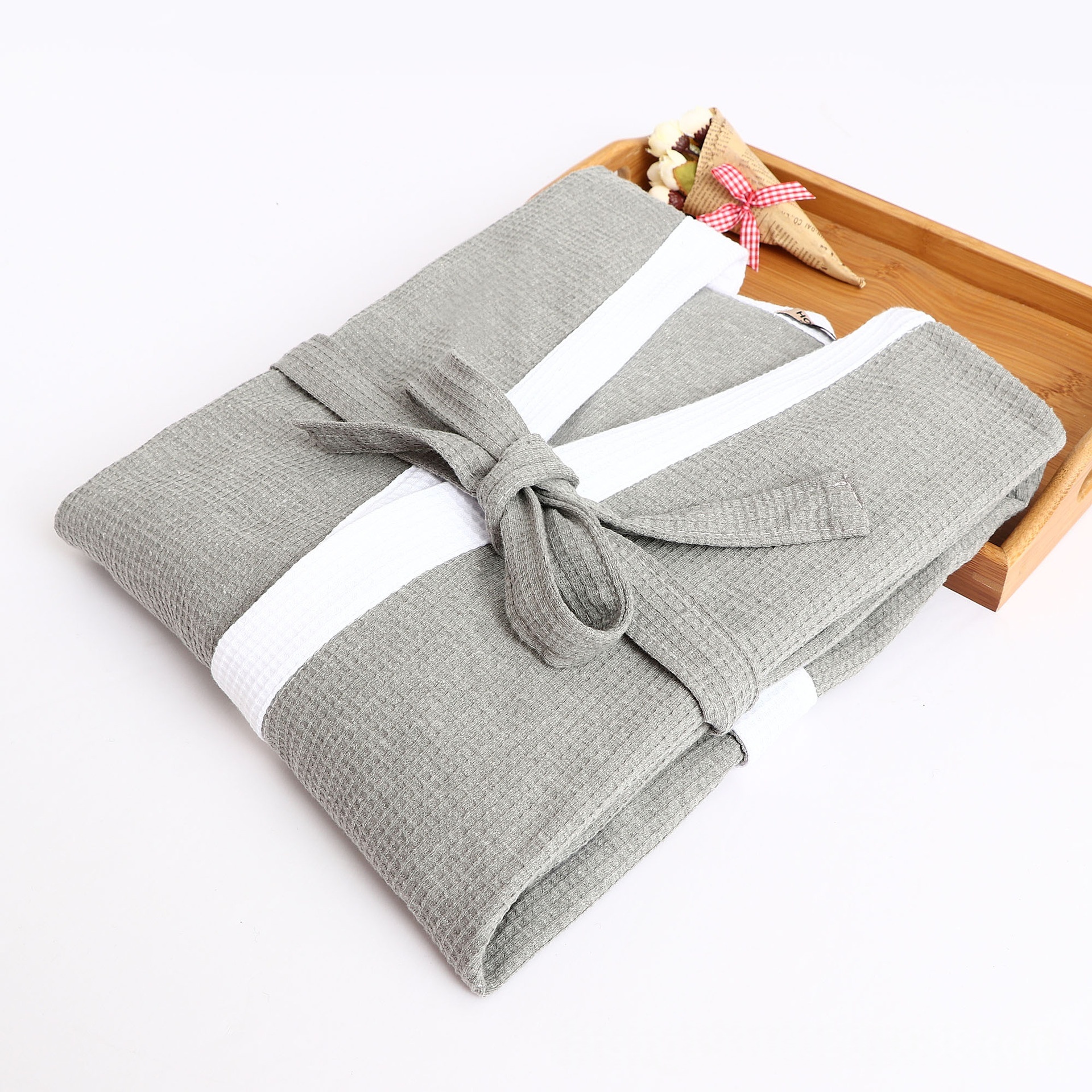 Camisón de Tejido de Gofres para Hombre | Informal y Moderno para Estar en Casa - Imagen 4