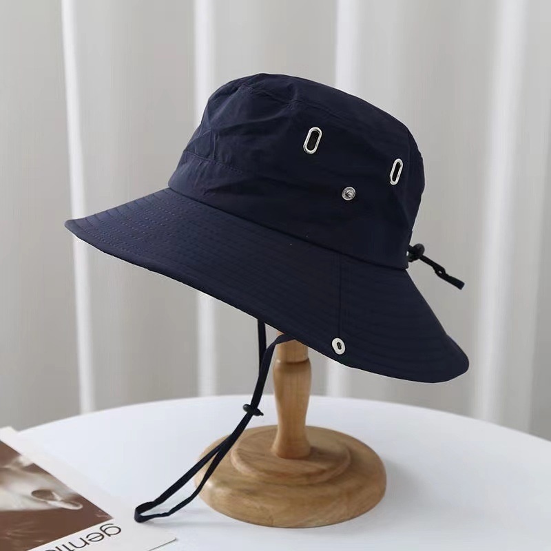 Sombrero Tipo Cubo Ajustable para Hombre | Bucket Hat Verde Militar Primavera-Verano - Imagen 3
