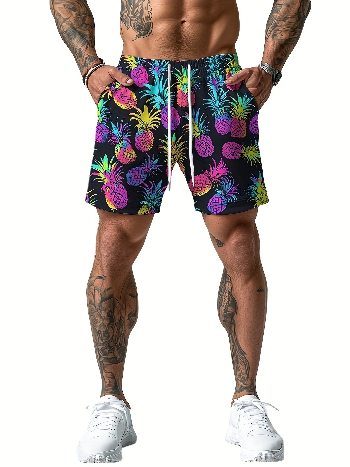 Pantalones Cortos Informales Transpirables para Hombre | Cómodos y Frescos para Verano - Imagen 8