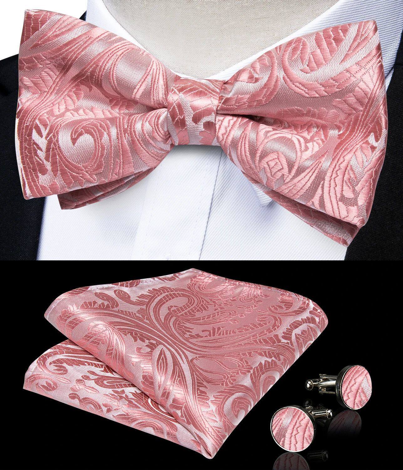 Pajarita Ajustable Preatada para Hombre | Elegante Formal | Bodas y Eventos - Imagen 10