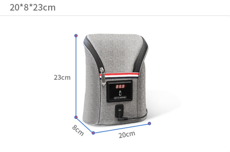 Calentador Portátil USB para Leche Materna y Biberón | Gris | Ideal para Viajes y Coche | Maternidad | TiendasFR - Imagen 5
