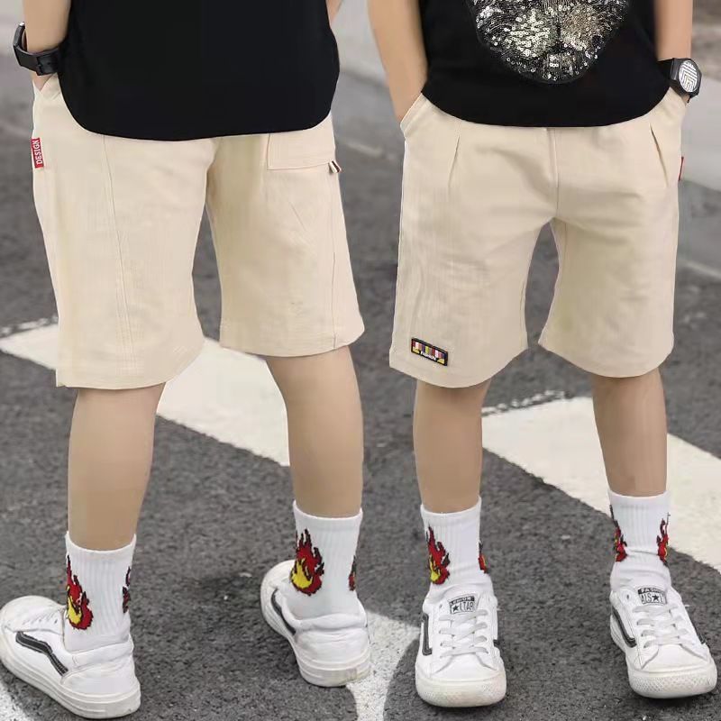 Pantalón Corto de Verano para Niño | Negro | Tallas 110-160 cm | Ropa Fresca y Cómoda para Diario | TiendasFR - Imagen 2