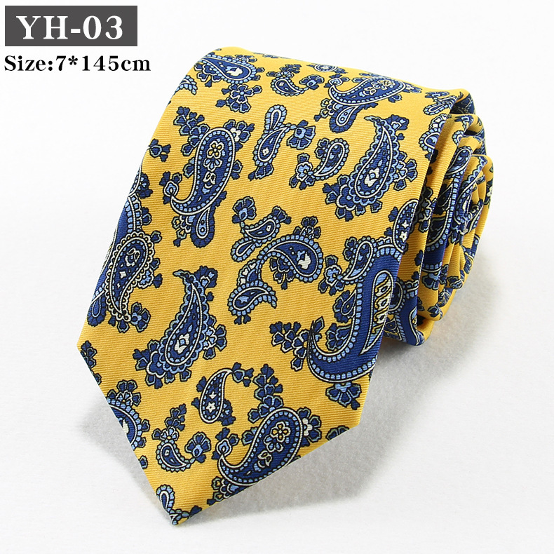 Corbata Floral Estilo Coreano Retro | Informal y Moderna para Hombre | Regalo Original - Imagen 6