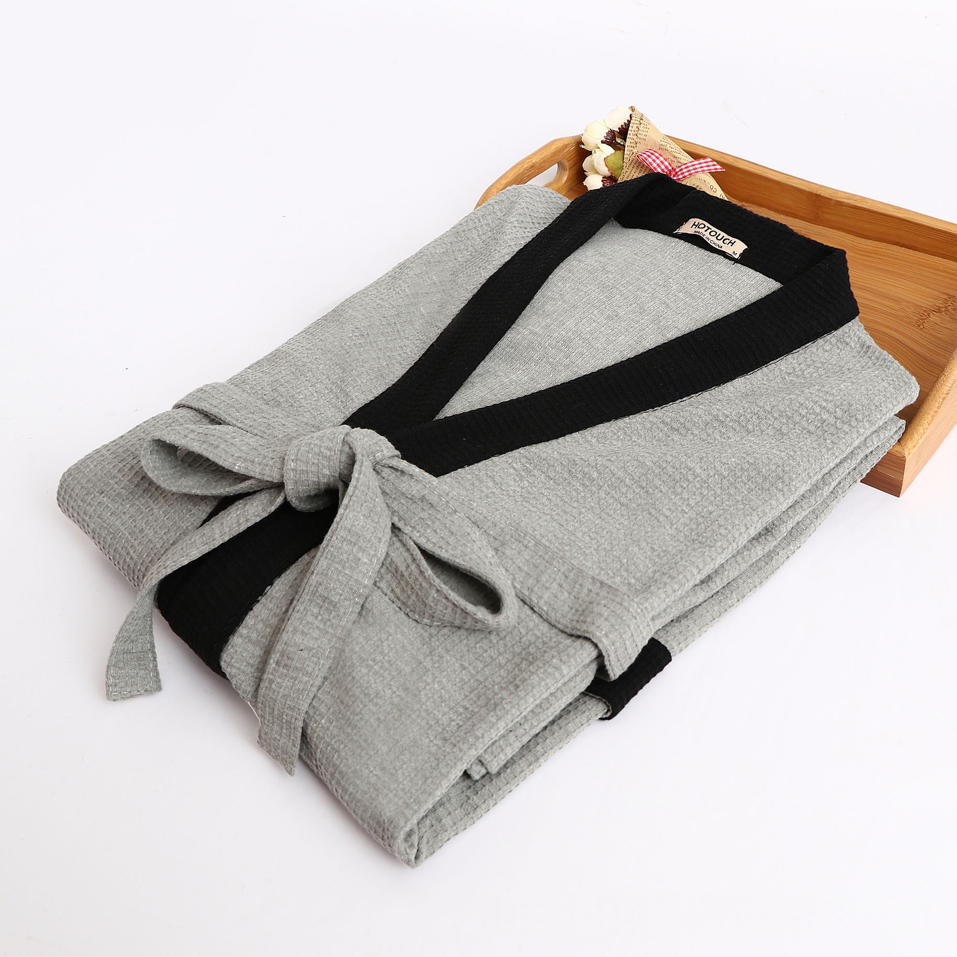 Camisón de Tejido de Gofres para Hombre | Informal y Moderno para Estar en Casa - Imagen 7