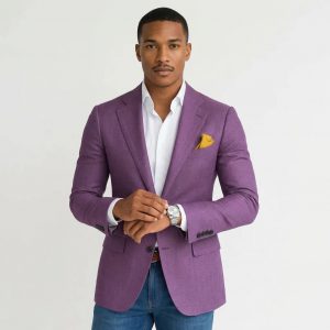 Chaqueta Informal de Cuadros para Hombre | Estampado Digital Casual y Moderno