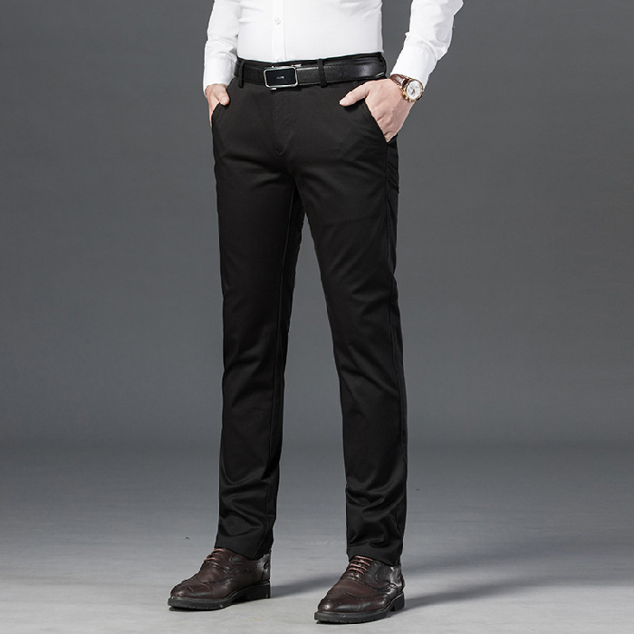 Pantalones Casuales Versátiles para Otoño | Negros y Modernos para Hombre | Múltiples Tallas - Imagen 2