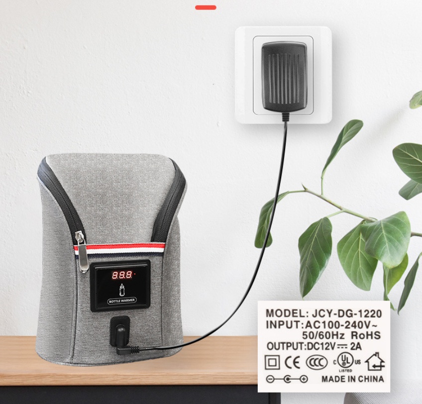 Calentador Portátil USB para Leche Materna y Biberón | Gris | Ideal para Viajes y Coche | Maternidad | TiendasFR - Imagen 6