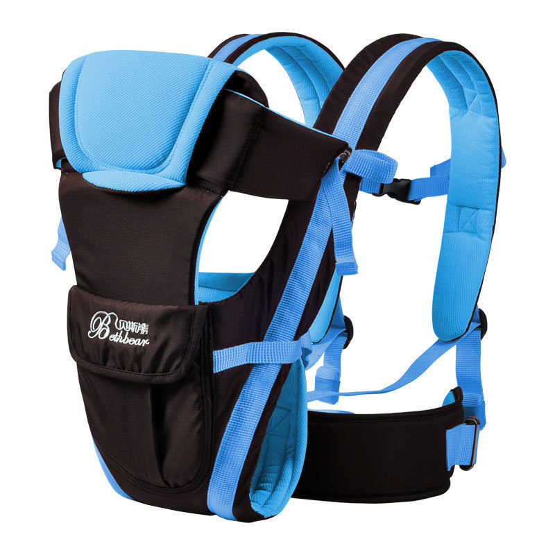 Portabebés Ergonómico para Bebé | Azul | Mochila Portabebés Segura y Cómoda | Para Recién Nacidos | TiendasFR - Imagen 7