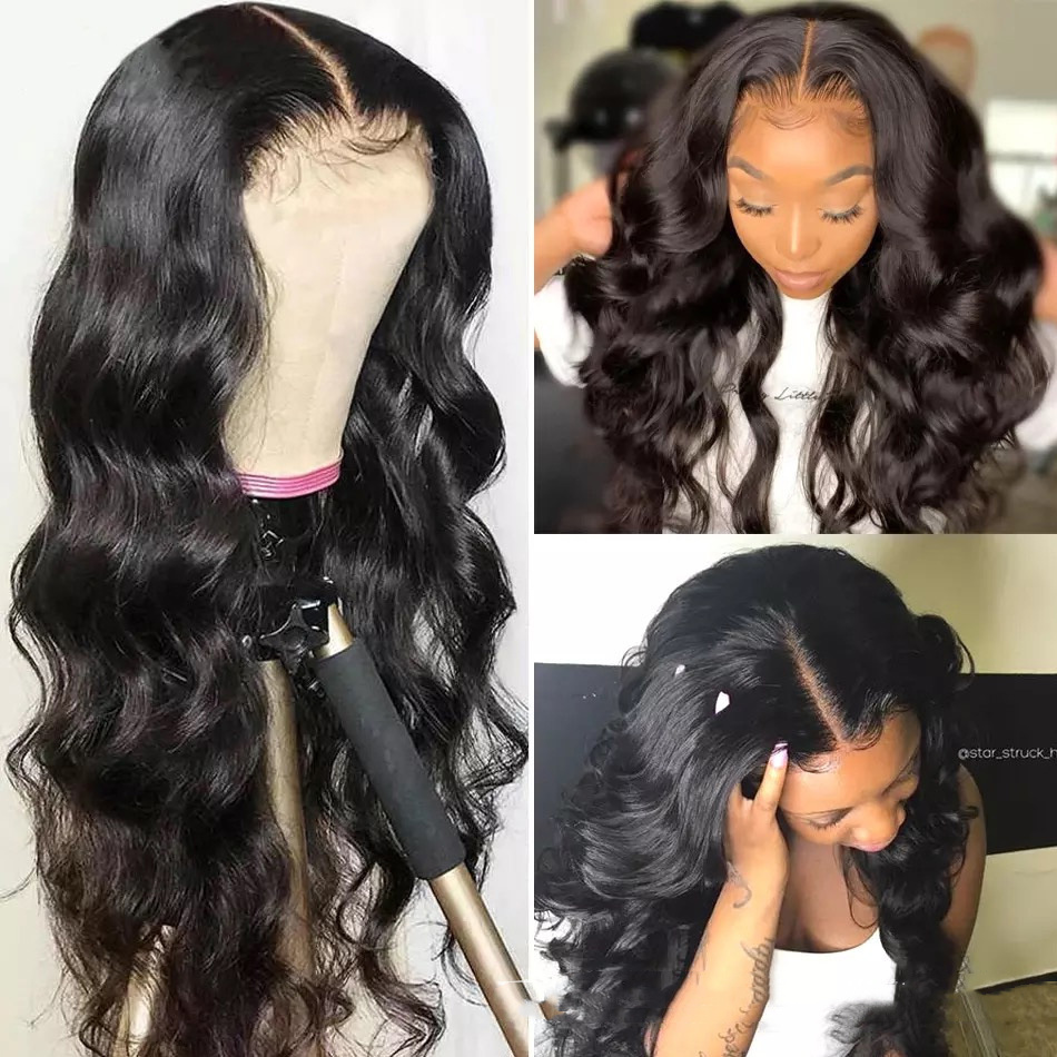 Peluca de Cabello Humano Ondulado con Encaje 4x4 | Natural y Transpirable | Múltiples Largos y Densidades | TiendasFR - Imagen 4