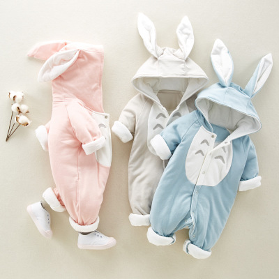 Pelele Acolchado con Capucha para Bebé | Azul | Tallas 66-90 cm | Ropa Cálida para Otoño e Invierno | TiendasFR - Imagen 6