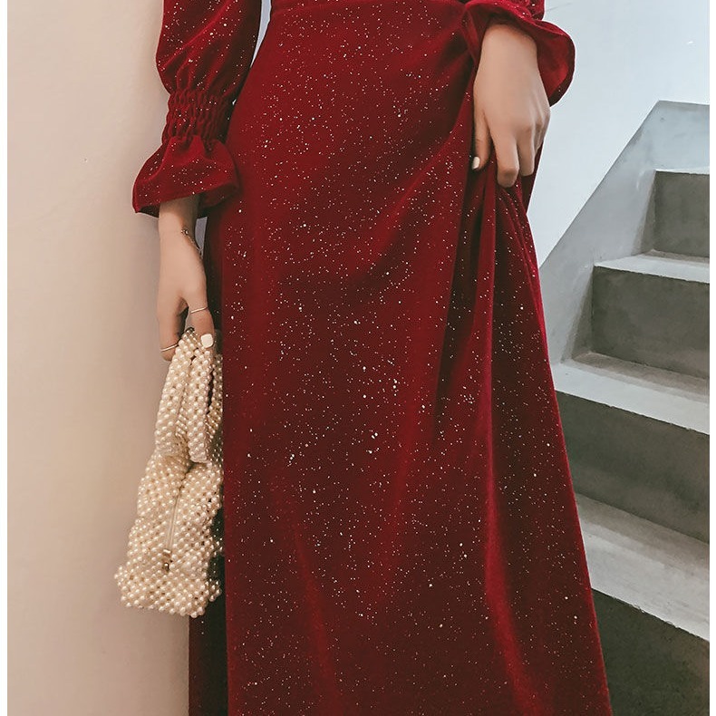 Vestido Rojo de Eventos para Otoño | Elegante y Sofisticado | Bodas y Celebraciones - Imagen 5