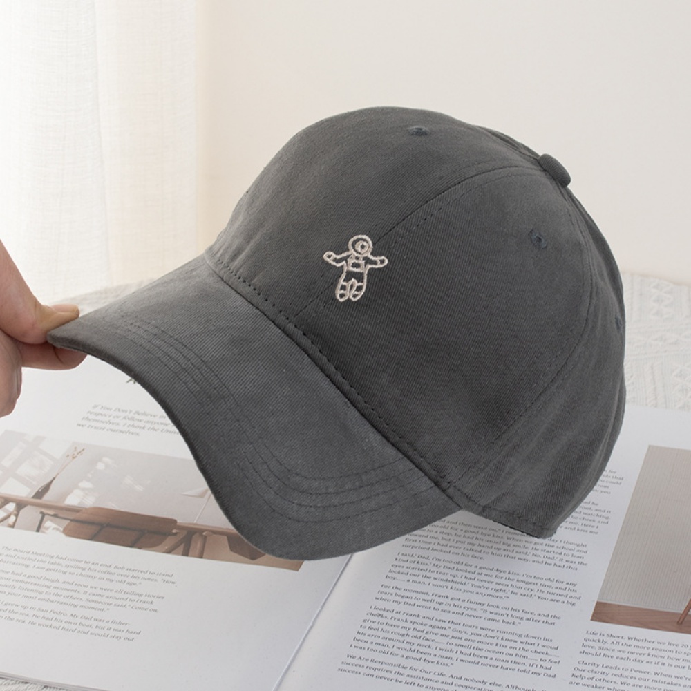 Gorra de Béisbol Estilo Coreano con Bordado de Astronauta | Unisex y Moderna - Imagen 7
