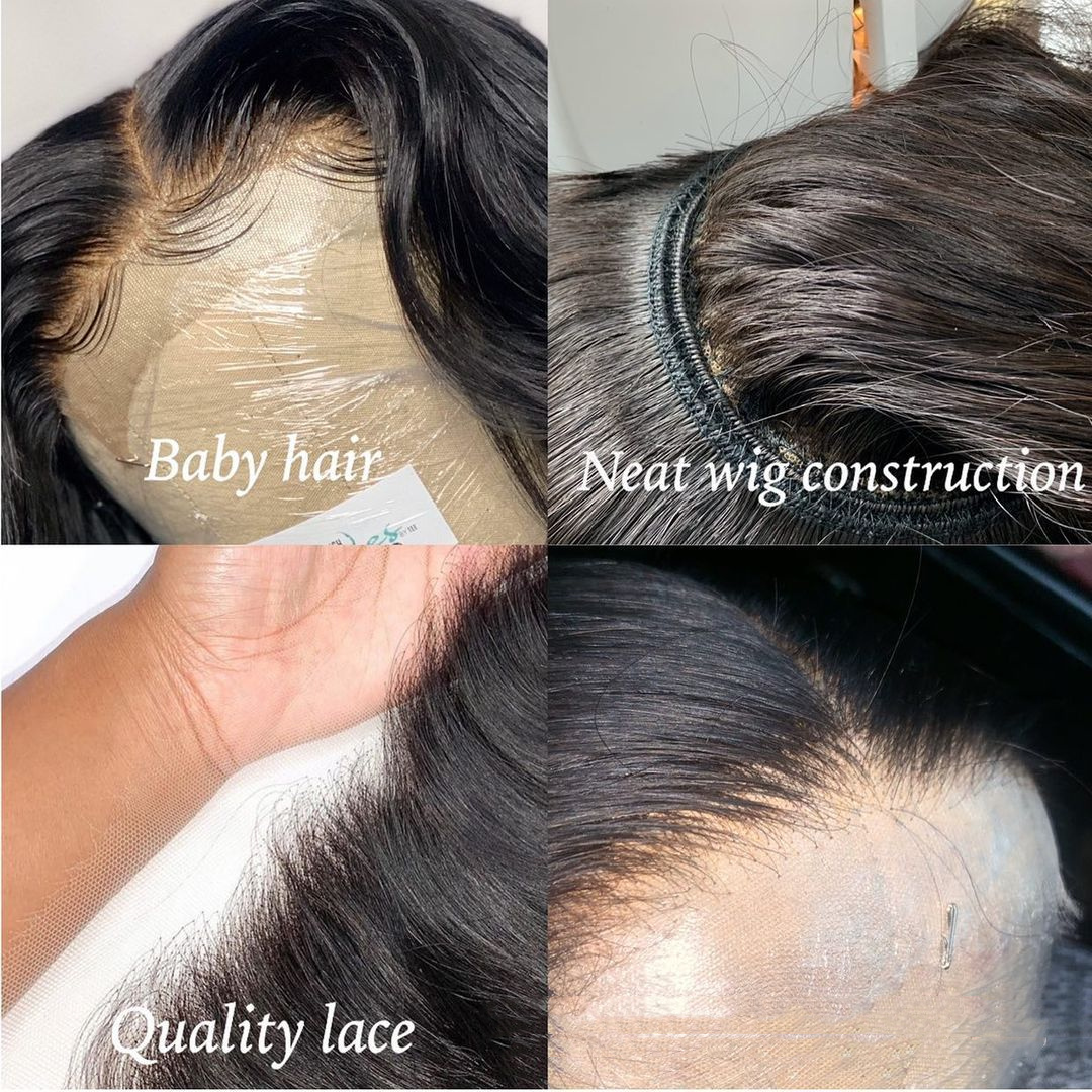 Peluca de Cabello Humano Ondulado con Encaje 4x4 | Natural y Transpirable | Múltiples Largos y Densidades | TiendasFR - Imagen 2