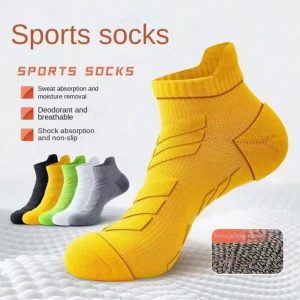 Calcetines Deportivos Antideslizantes y Transpirables | Running y Baloncesto | Talla Única
