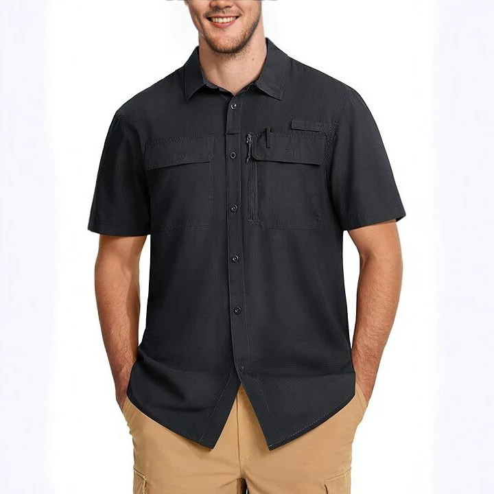 Camisa Ligera de Secado Rápido para Exteriores | Transpirable y Versátil para Hombre - Imagen 5
