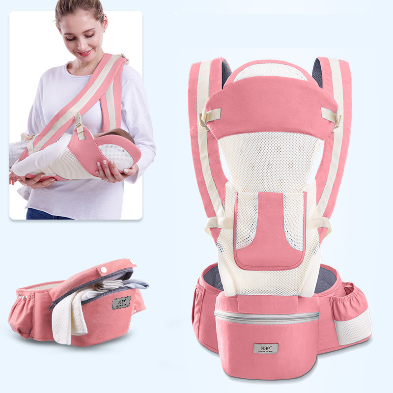Portabebés Ergonómico 3 en 1 | Canguro Frontal y Espalda | Azul | Para Bebés 0-24 Meses | TiendasFR - Imagen 4
