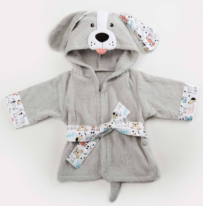 Albornoz de Panda para Bebé | Capucha con Orejas | Tallas S-130 cm | Bata Suave y Cálida para Recién Nacido | TiendasFR - Imagen 6