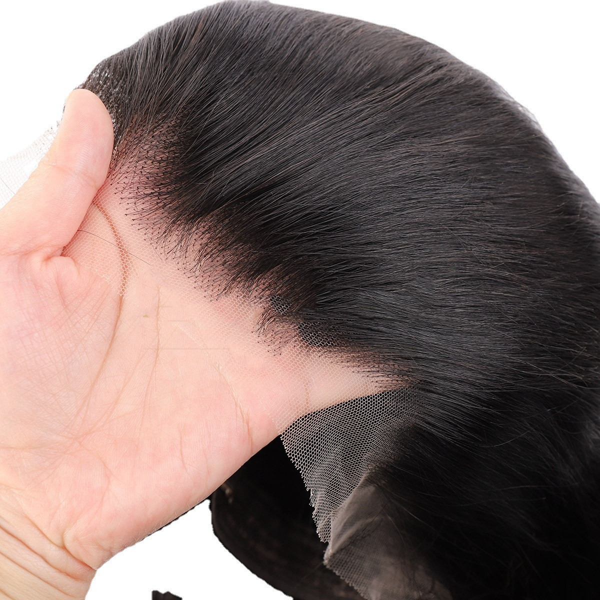Peluca de Cabello Humano con Encaje HD | Lace Frontal 13x4 | Natural y Transpirable | Múltiples Largos | TiendasFR - Imagen 3
