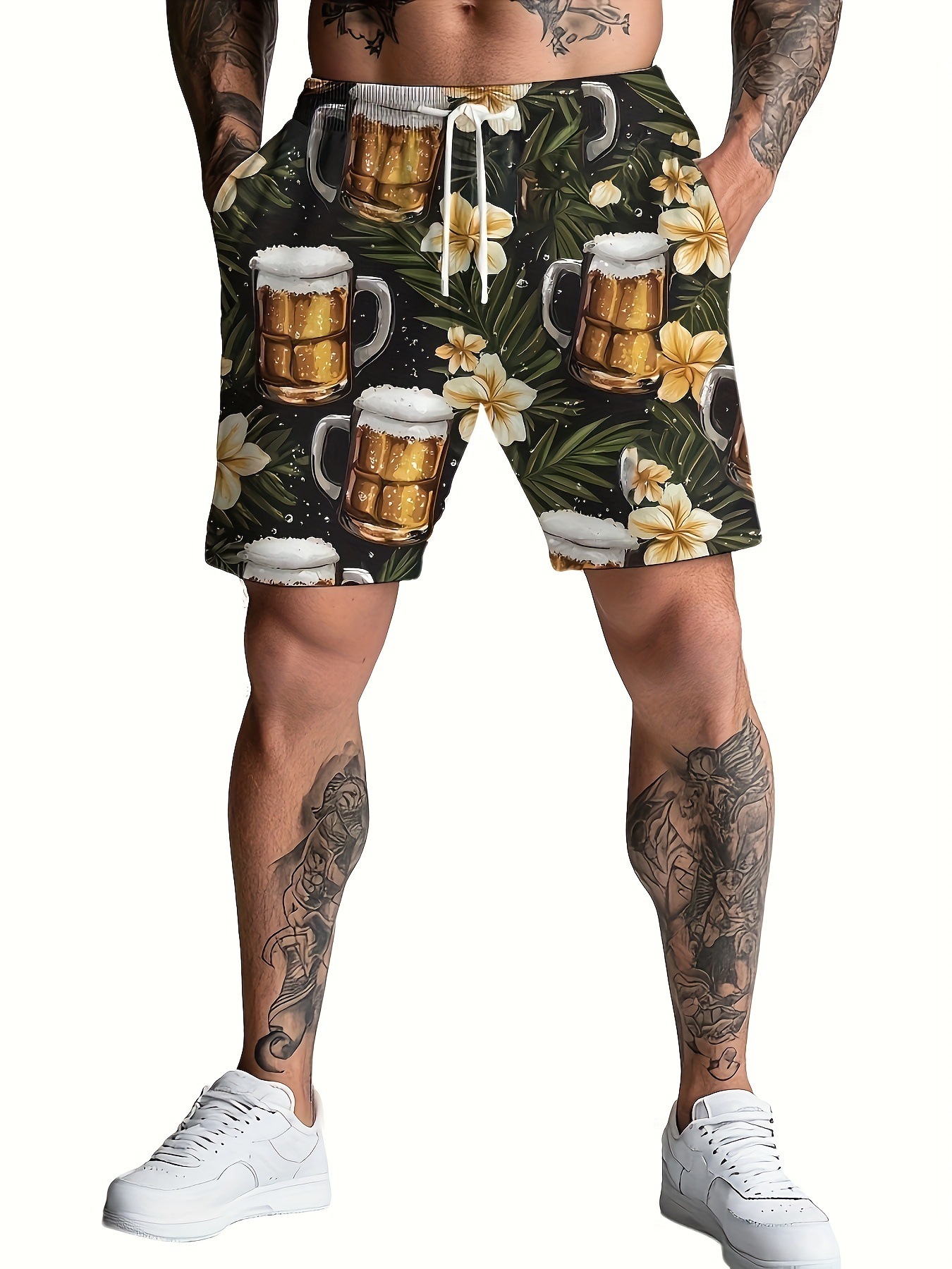 Pantalones Cortos Informales Transpirables para Hombre | Cómodos y Frescos para Verano - Imagen 4