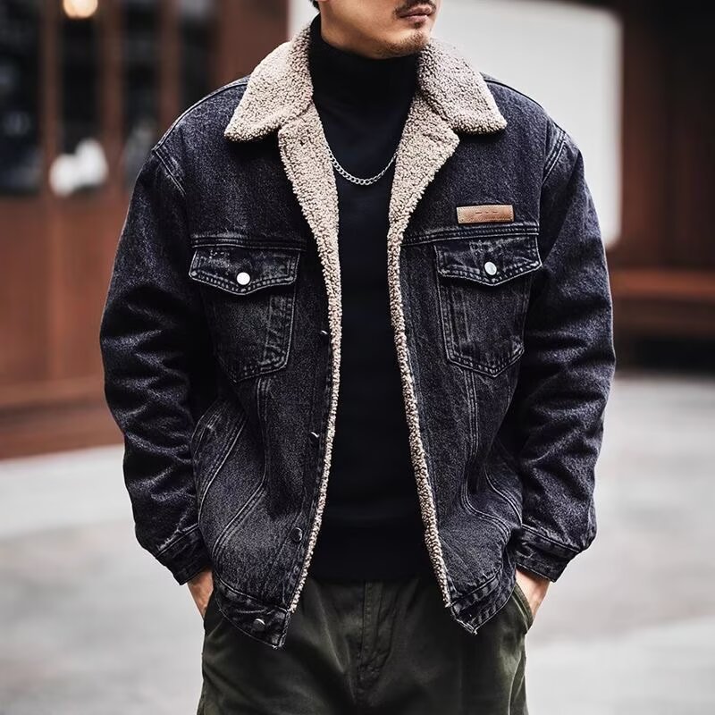 Abrigo de Pana con Relleno de Algodón para Hombre | Cálido y Elegante para Otoño e Invierno - Imagen 5