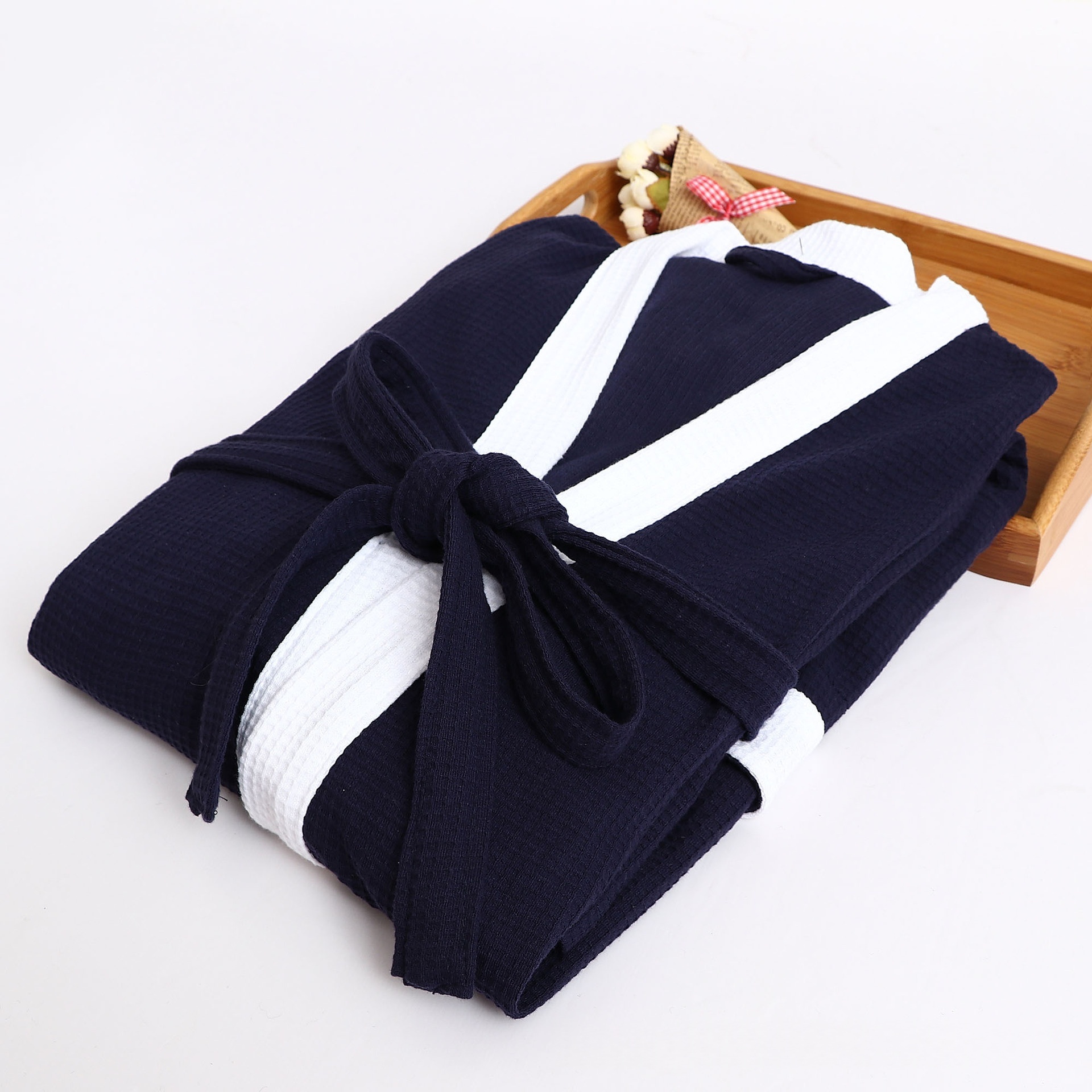 Camisón de Tejido de Gofres para Hombre | Informal y Moderno para Estar en Casa - Imagen 6